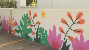 murales fiori e piante