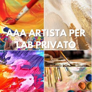 RICERCA ARTISTA PER LAB ARTISTICO