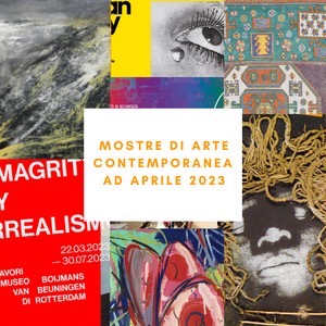 mostre di arte contemporanea ad aprile in italia